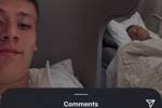 居勒尔晒姆巴佩入睡照，后者回复：这趟哈萨克斯坦之旅可不轻松啊